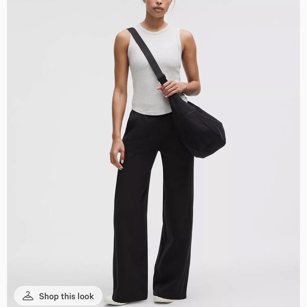 Lululemon Scuba Mid-Rise Wide-Leg Pant Regular